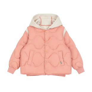 马拉丁童装儿童羽绒服冬装新款女童男童中大童叠代三穿羽绒服