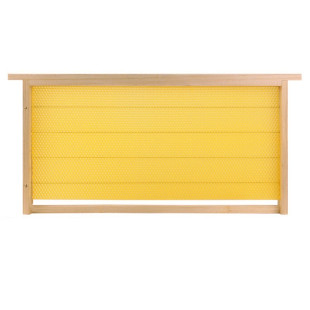 中蜂巢础八千成品巢框蜂巢意蜂全套带框蜜蜂蜡片巢脾蜂箱养蜂工具