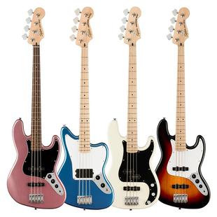 Fender芬达Squier电贝司Sonic音速Affinity P J bass初学首秀贝斯