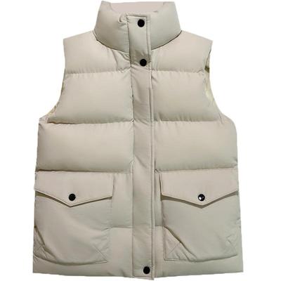 加绒棉马甲女士2024秋冬季新款中年妈妈装百搭外套外穿背心马夹