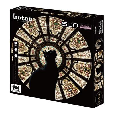 botop教堂猫1000片拼图儿童玩具