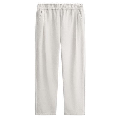 MODE COMMUTER| MC重磅混纺拉毛毛圈阔腿型针织长裤