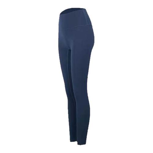 裸感紧身健身裤女运动长裤打底裤蜜桃普拉提高腰提臀大码瑜伽裤