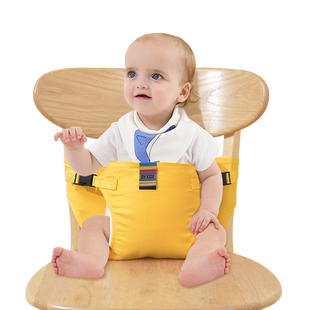 宝宝餐椅安全带便携式儿童通用固定带外出椅子绑带婴儿吃饭座椅带