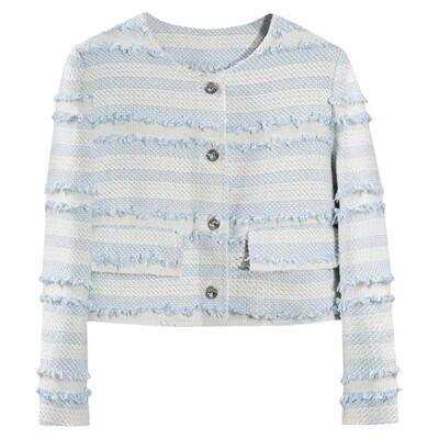 小女人最爱小香风短款外套粗花呢