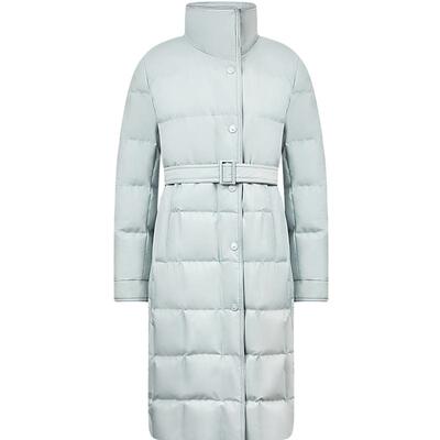 波司登鹅绒羽绒服简约优雅中长款