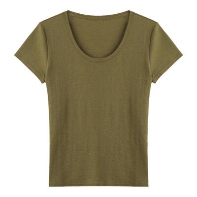 GOLDENBARRY100%羊毛短袖T恤