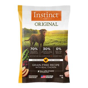 【百补】Instinct天然百利进口无谷鸡肉全犬小型犬狗粮试吃多包装