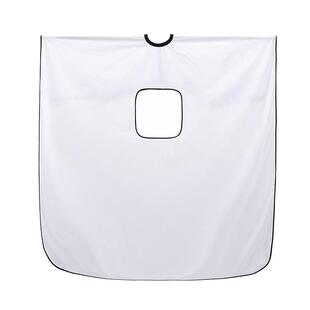 重头系透视理发围布看手机剪发围布理发店美发定制店名防水不沾发