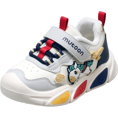 牧童儿童加绒闪灯运动鞋