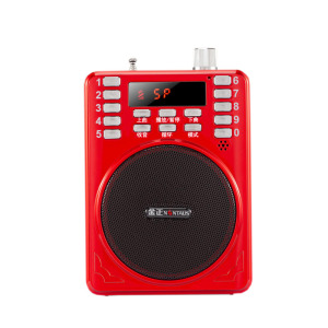 金正收音机老人专用新款便携式唱戏机老年小音响蓝牙播放器音箱