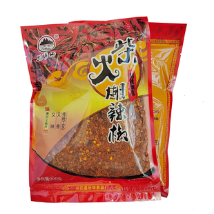 贵州特产黔东南从江孔明山柴火糊辣椒面蘸水辣椒面凉拌辣椒粉辣香