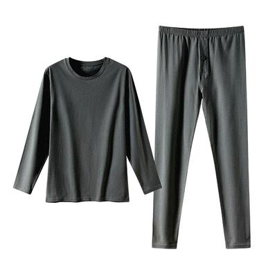 加绒加厚全棉内搭保暖内衣男士