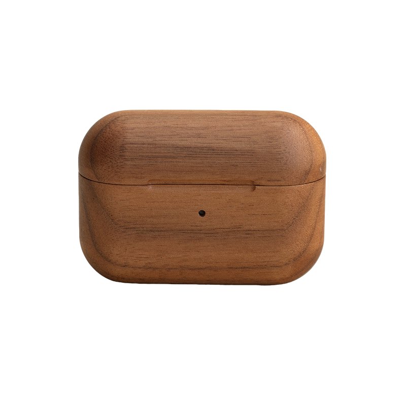 木质耳机壳适用苹果airpodspro3 airpods4/3保护套简约高级小众