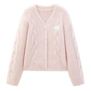 【LOTSYOU联名】乐町商场同款线开衫冬季毛衣外套C1EDE4414