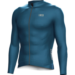 兰帕达5-15度秋冬抓绒保暖骑行服男女长袖公路双箭头套装光辉