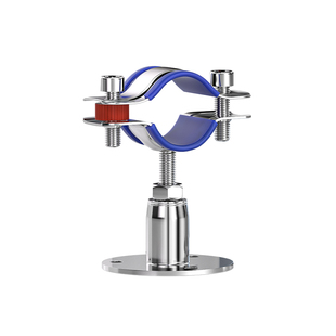 304不锈钢管卡固定管支架可调节管夹管道卡箍卡扣抱箍ppr水管夹子