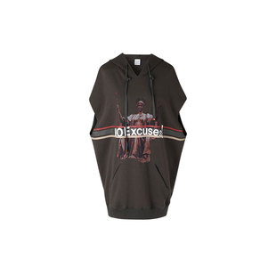 VVNK JANE PLUS夏季新品复古宽松无袖过臂长卫衣女J315057306B