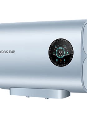YORK约克S40速热式电热水器家用双胆双管加热无线遥控大容量40L