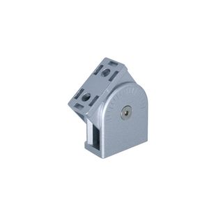 活动铰链2040/3060/4080欧标工业铝型材配件锌合金任意角度连接件