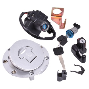 适用本田CB400摩托车配件92-98年油箱盖锁电门锁带钥匙全车锁套锁