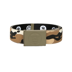 Aape旗舰店配饰猿人迷彩字母提花休闲潮流腰带5325XXP