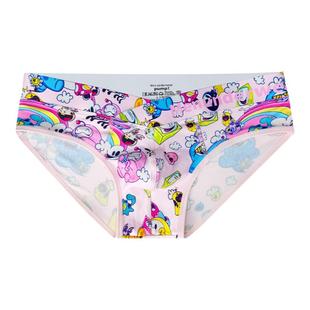 Men underwear pump!男三角内裤V腰缤纷卡通可爱性感低腰运动青年