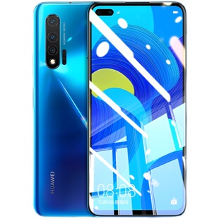 豹飞新适用华为nova6钢化膜nova6se手机膜的新款全屏无白边5g防窥抗蓝光防指纹防爆摔高清屏保护贴膜WLZ-AN00