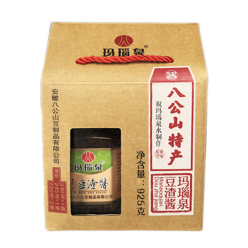 玛瑙泉四瓶安徽淮南特产牛肉酱