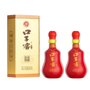 口子窖 二十年41度升级版500ml*2 送礼袋 20年型安徽纯粮白酒送礼