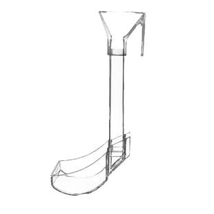 鱼缸喂食器下沉喂鱼神器投食器鱼缸喂食圈防飘散亚克力小鱼喂食管