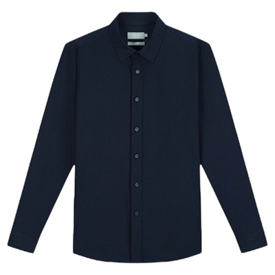 ziozia秋季新品商务男士修身衬衫