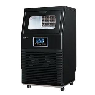 沃拓莱制冰机商用家用奶茶店40kg全自动小型大型手动方冰块制作机