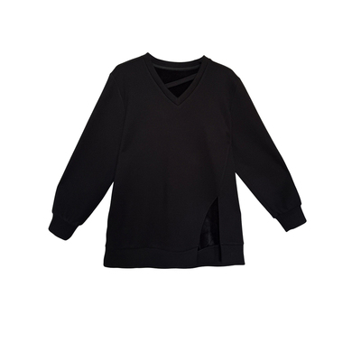 大码女装卫衣加绒套装宽松显瘦