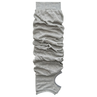 夜间教习室腿套女款夏天薄款长筒过膝袜套踩脚中筒袜芭蕾风堆堆袜