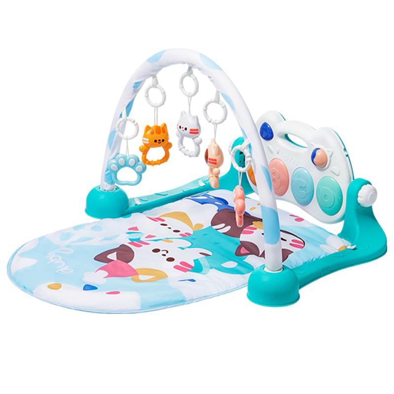 澳贝脚踏钢琴婴儿健身架早教健身器0一6月-1岁新生儿宝宝音乐玩具