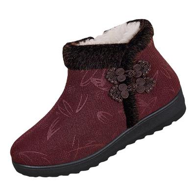 真羊毛老北京布鞋女软底防滑