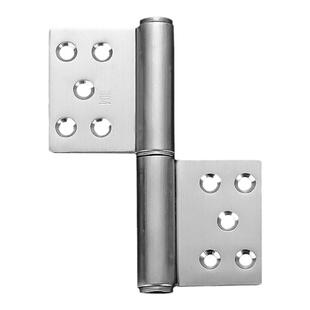 不锈钢旗形合页电焊接可拆卸大门活页卫生间门可脱卸铰链折页45寸