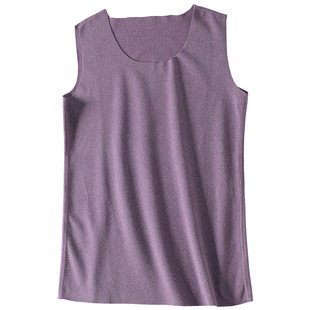 【清仓】2022女双面米德绒随心裁发热背心修身韩国无痕保暖打底衫