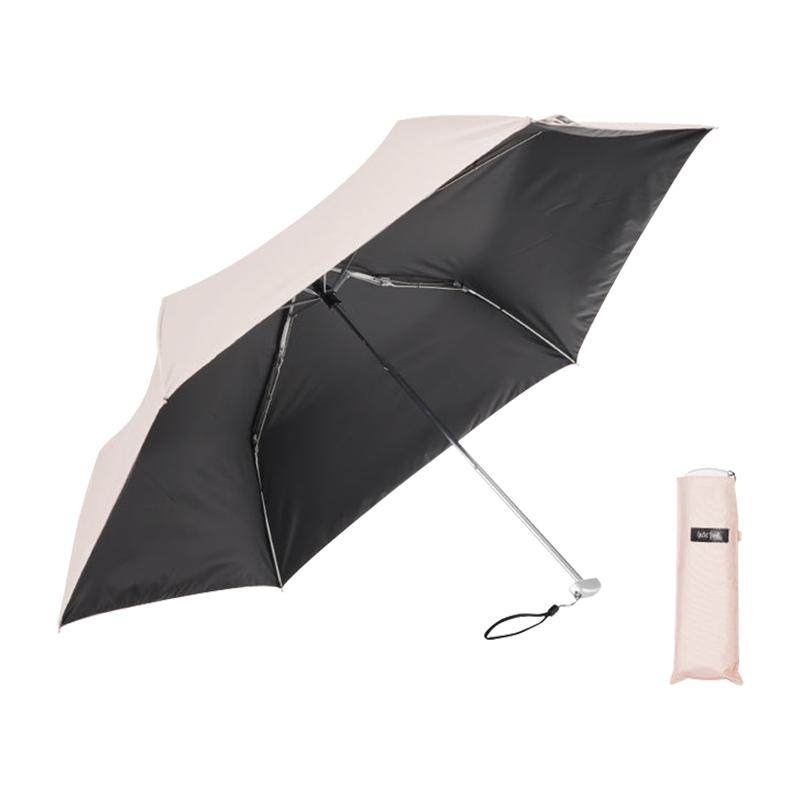 日本Waterfront黑胶晴雨伞女防晒伞小巧便捷户外遮阳伞太阳伞轻量