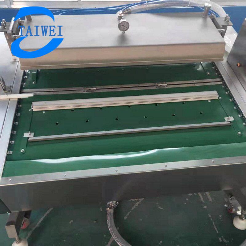 滚动式真空包装机 五谷杂粮粽子连续封口机 连续式酱菜包装设备