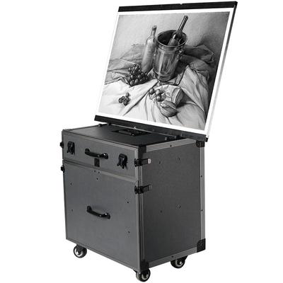 画尽繁华一体式拉杆便携收纳画箱