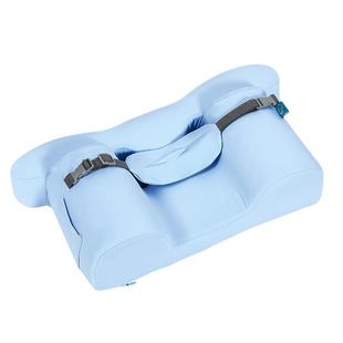 防侧睡枕头固定睡姿矫正美容术后防翻身颈椎枕法令纹仰睡乳胶整头