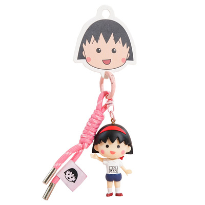 百茂樱桃小丸子挥手钥匙扣