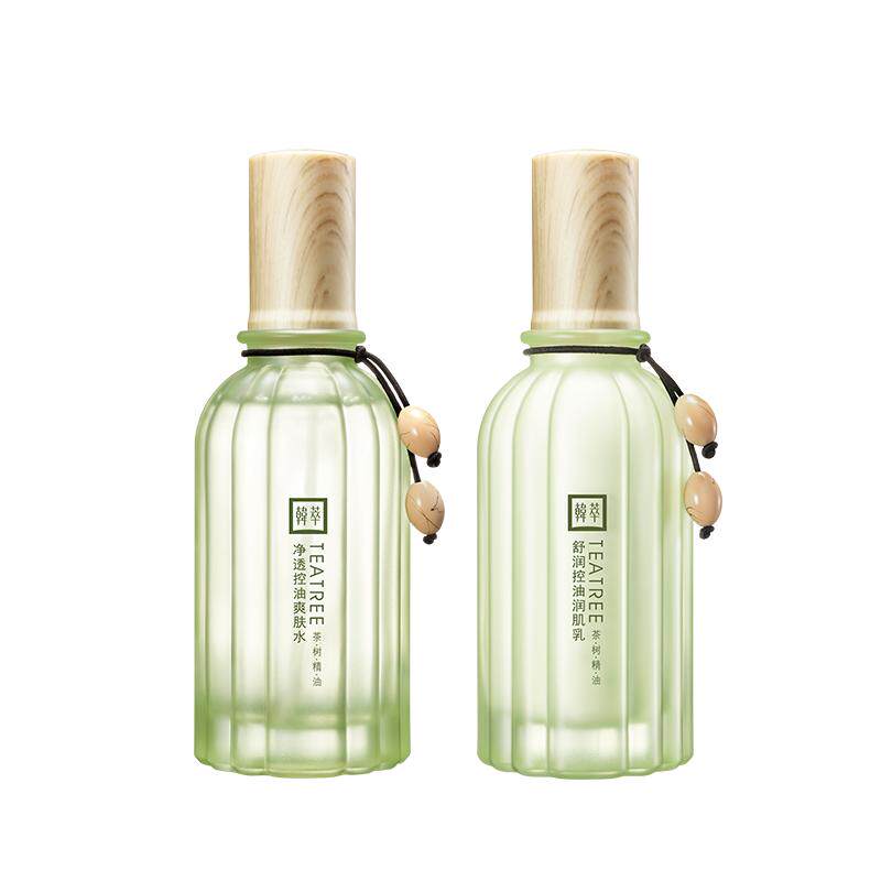 韩萃茶树精油水乳套装油皮痘肌控油祛痘