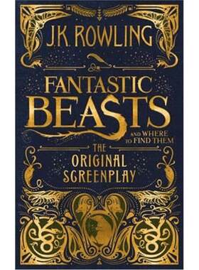 清仓 现货 神奇动物在哪里 英文原版书 电影剧本 Fantastic Beasts and Where to Find Them 美版 哈利波特 harry potter JK罗琳
