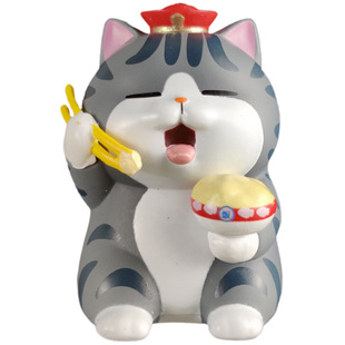 吾皇猫钥匙扣挂件系列 吾皇与巴扎黑模型公仔 吾皇万睡正版授权