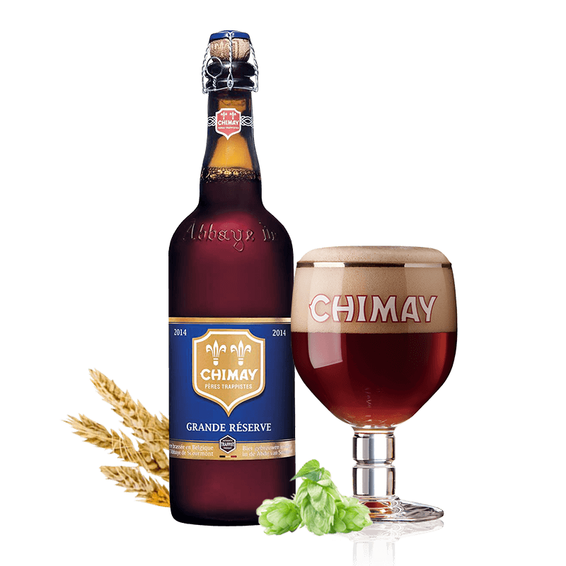 chimay比利时蓝帽经典修道士啤酒