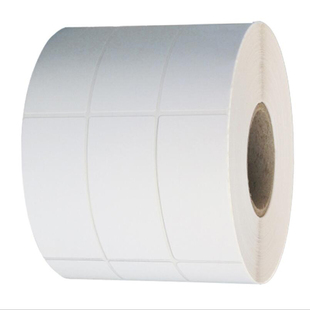 热卖铜版不干胶纸30x60条码标签纸TSC244 4T200 4T300吊牌贴纸