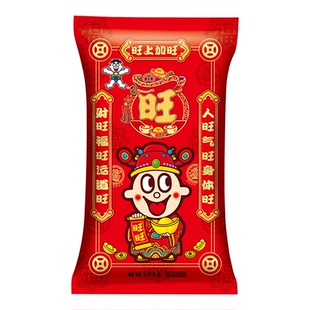 旺旺仔大礼包巨型豪华版1.28kg零食过马年货儿童春节送人仙贝超大